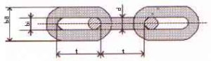 DIN 32891 YUVARLAK BAKLALI KALİBRE ZİNCİRLER