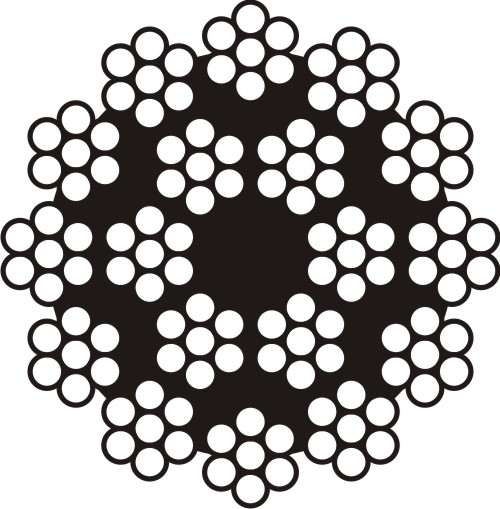 19x7 Kule Vinç Halatı