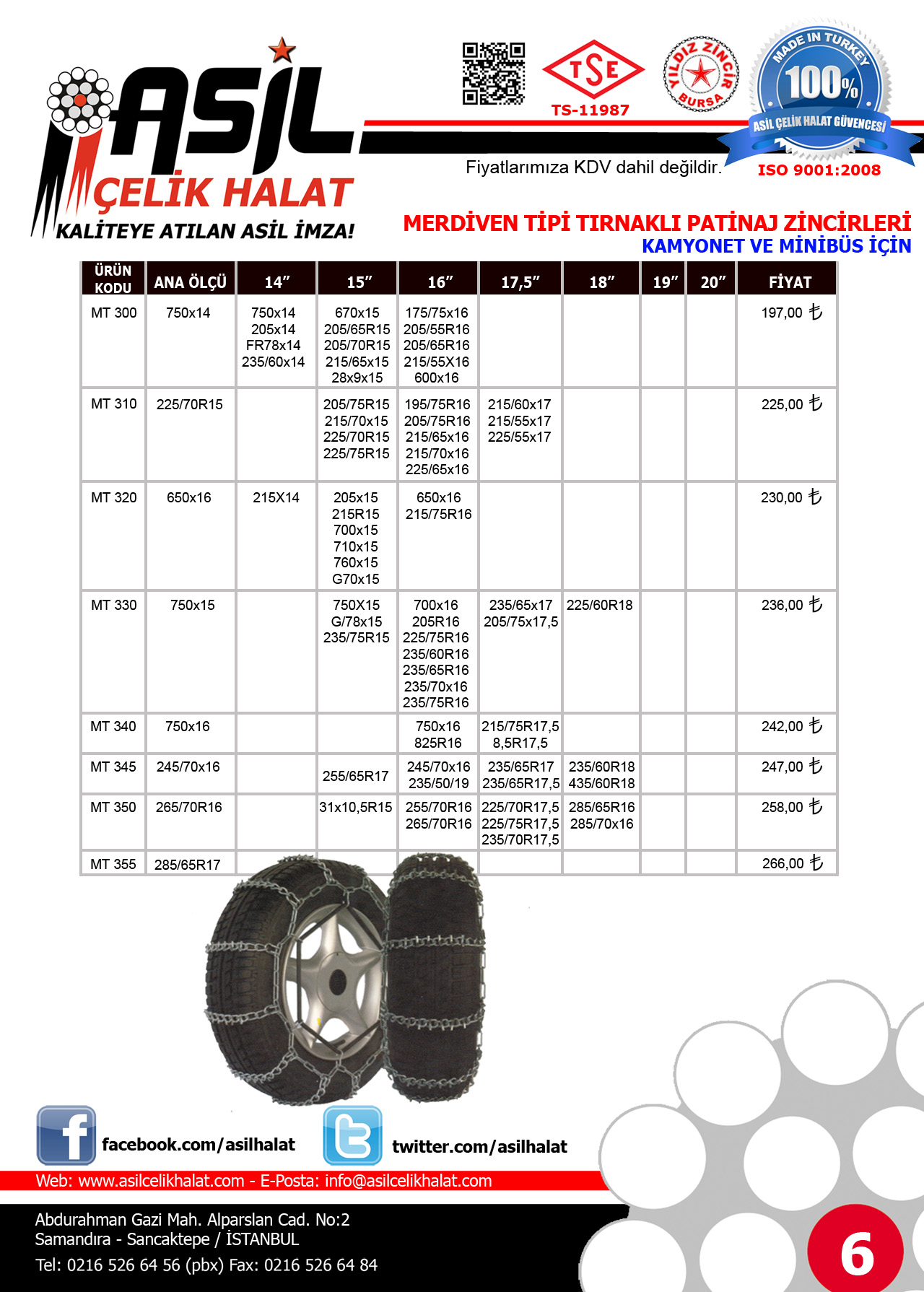 6-2014-2015-Kar-Zinciri-Patinaj-Zinciri -Fiyat-Listesi-Minibus-Jeepler-Pikap-Araclar-icin-Merdiven-Tipi-Serme-Yildiz-Marka-Yerli-Kaliteli